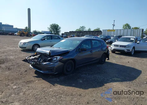 2018 Subaru Impreza 2.0I из США, поврежденный, VIN 4S3GTAA6XJ3712823